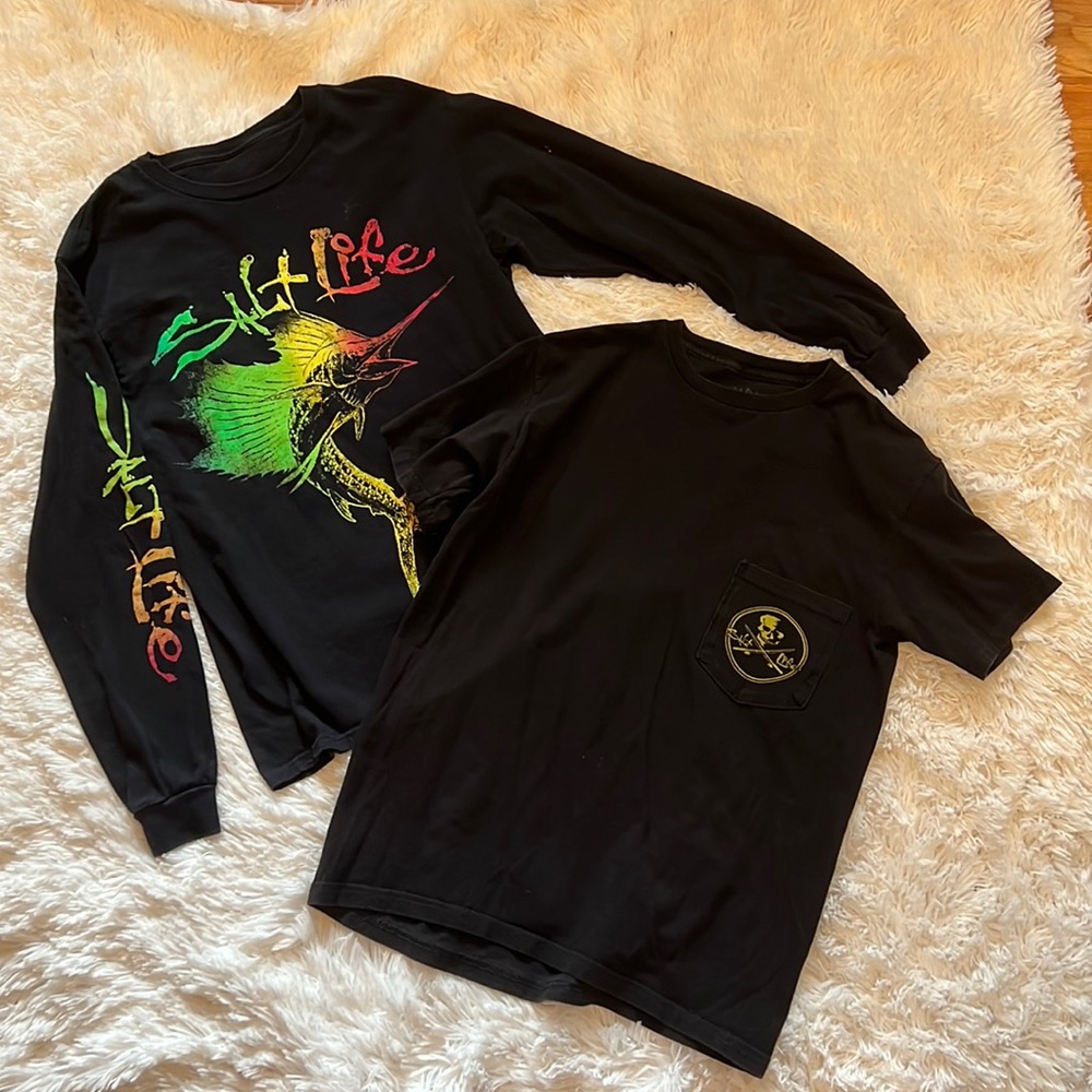 Salt Life Shirts Two Pack Bundle